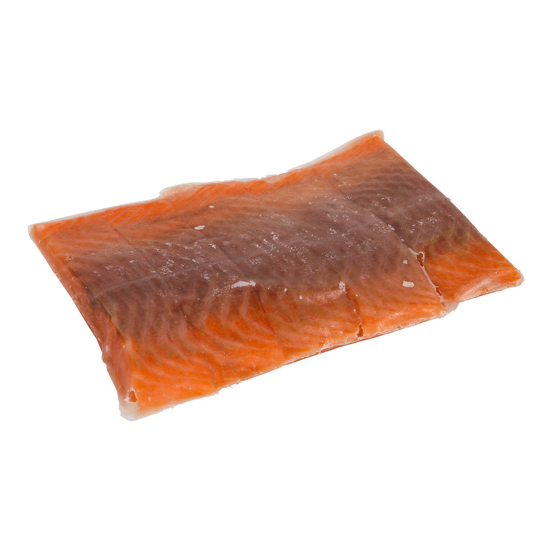 Raw Atlantic Salmon Portions 10 Pound Each - 1 Per Case.