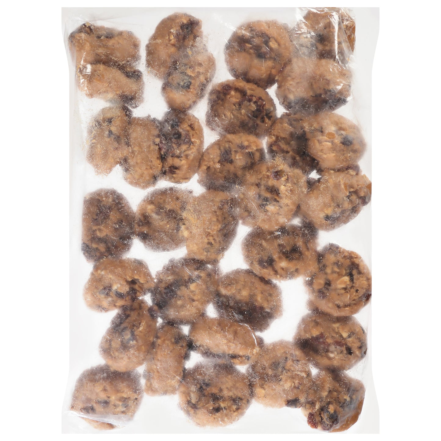 Oatmeal Cinnamon Raisin Cravin' All Butter Frozen Cookie Dough 2 Ounce Size - 160 Per Case.