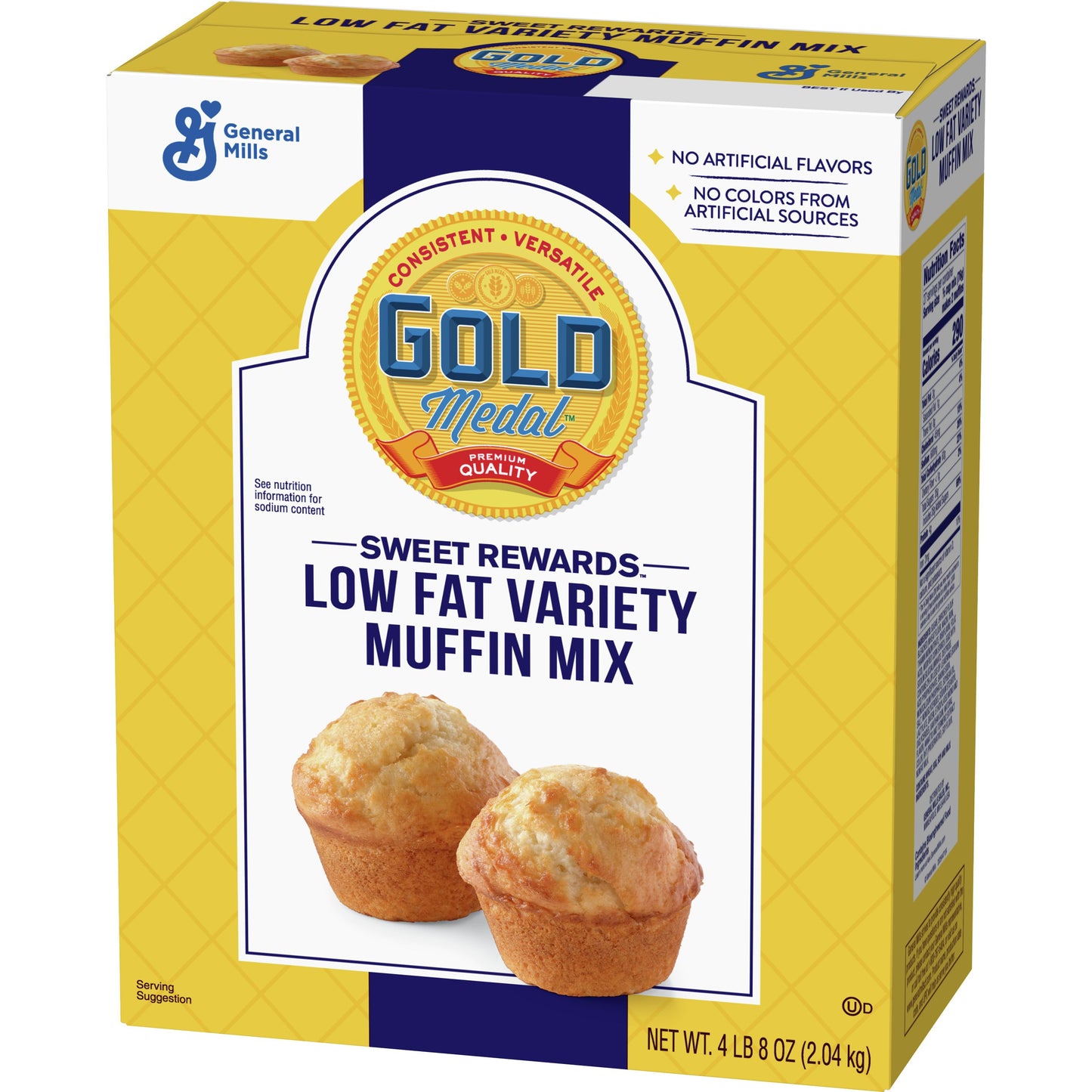 Gold Medal™ Sweet Rewards™ Muffin Mix Low Fat Variety 4.5 Pound Each - 6 Per Case.