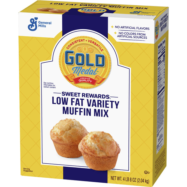 Gold Medal™ Sweet Rewards™ Muffin Mix Low Fat Variety 4.5 Pound Each - 6 Per Case.