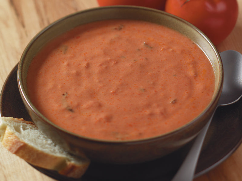 Tomato Bisque Frozen Soup 4 Pound Each - 4 Per Case.