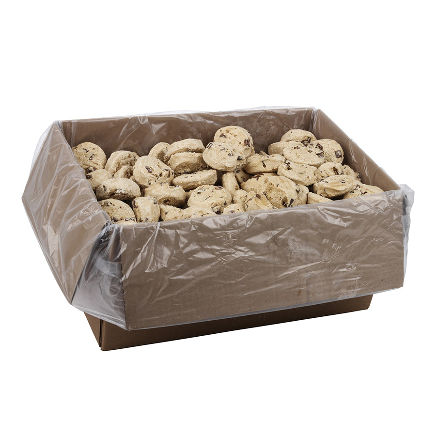 Milk Chocolate Chunk Frozen Cookie Dough 2 Ounce Size - 160 Per Case.