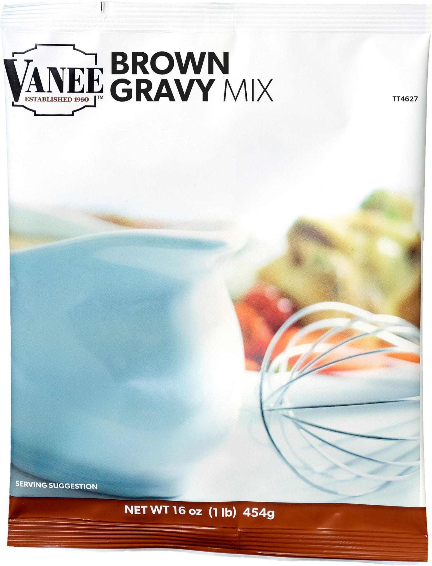 Brown Gravy Mix 16 Ounce Size - 8 Per Case.