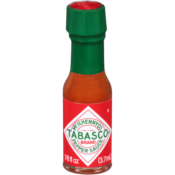 Tabasco Pepper Sauce Miniatures 0.125 Fluid Ounce - 144 Per Case.