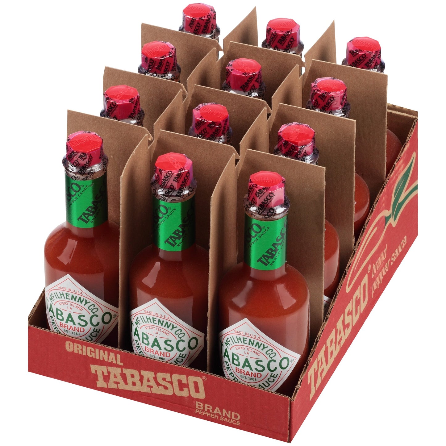 Tabasco Pepper Sauce Institutional 12 Fluid Ounce - 12 Per Case.