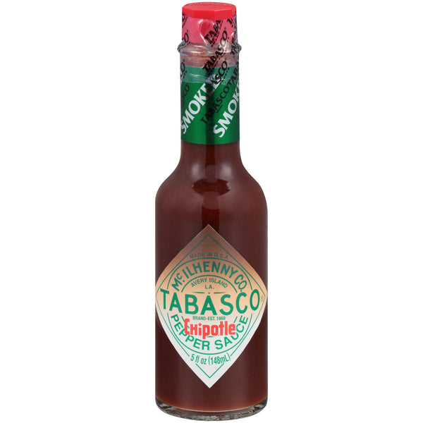 Tabasco Chipotle Pepper Sauce 5 Fluid Ounce - 12 Per Case.