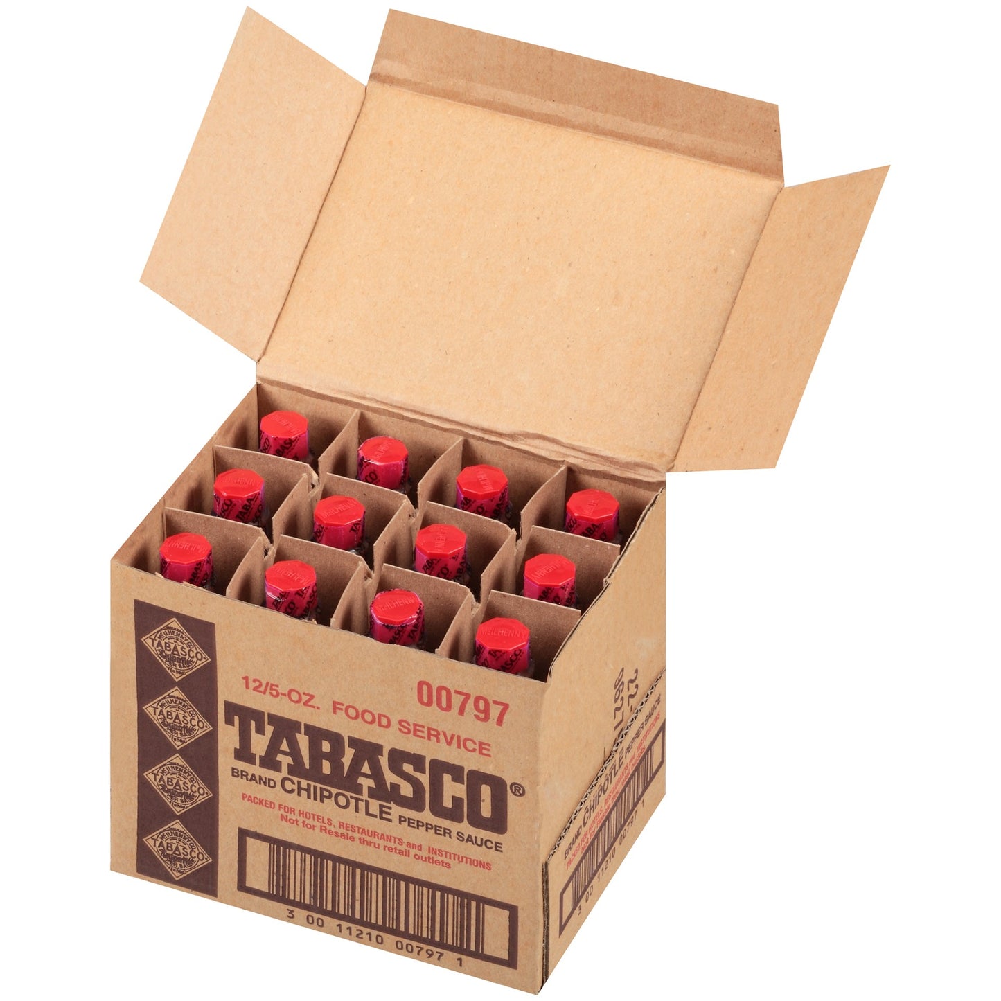 Tabasco Chipotle Pepper Sauce 5 Fluid Ounce - 12 Per Case.