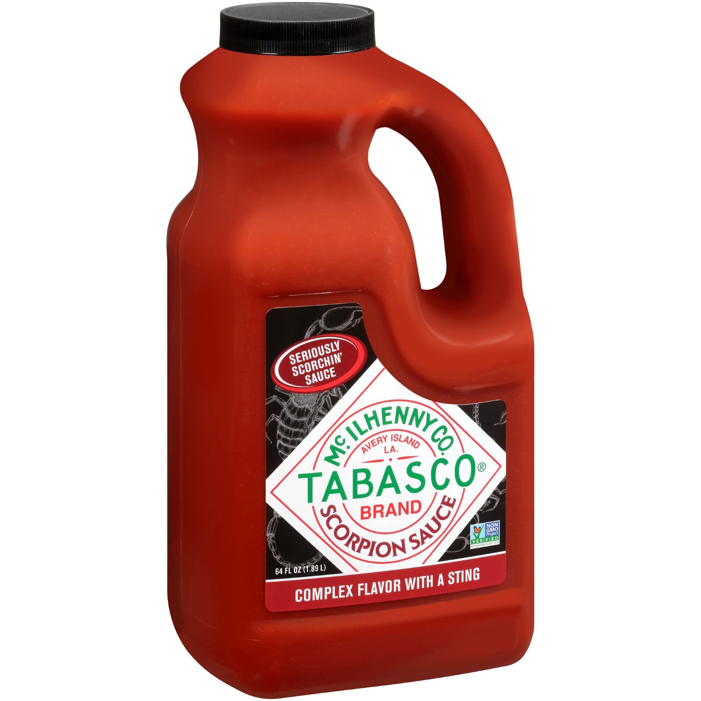 Tabasco Scorpion Sauce 0.5 Gallon - 2 Per Case.