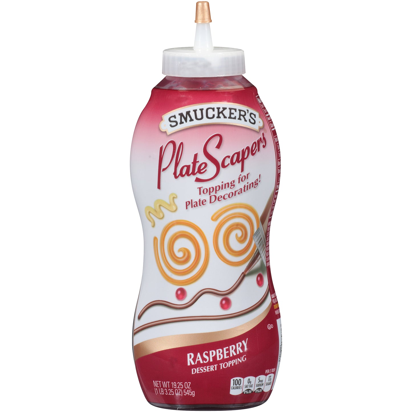 Smucker Raspberry Platescapers 19.25 Ounce Size - 12 Per Case.