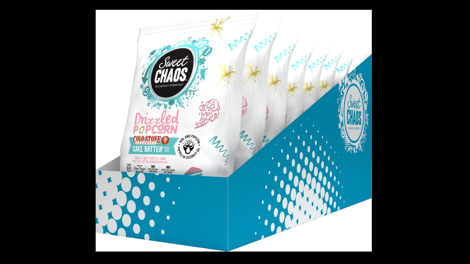 Sweet Chaos Cake Batter 1.5 Ounce Size - 8 Per Case.