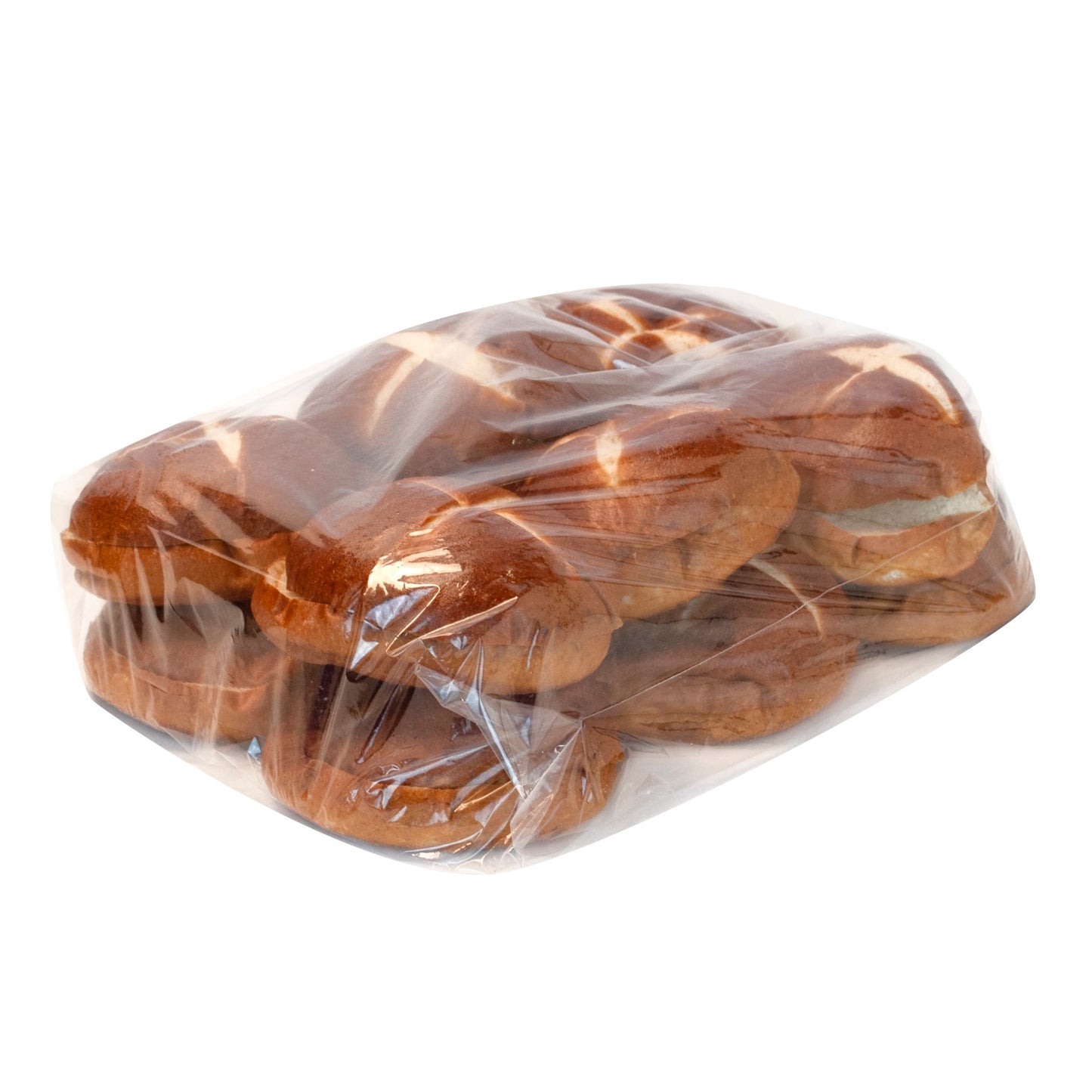 Alpha Baking Pretzel Hamburgerbun 4 Ounce Size - 6 Per Case.