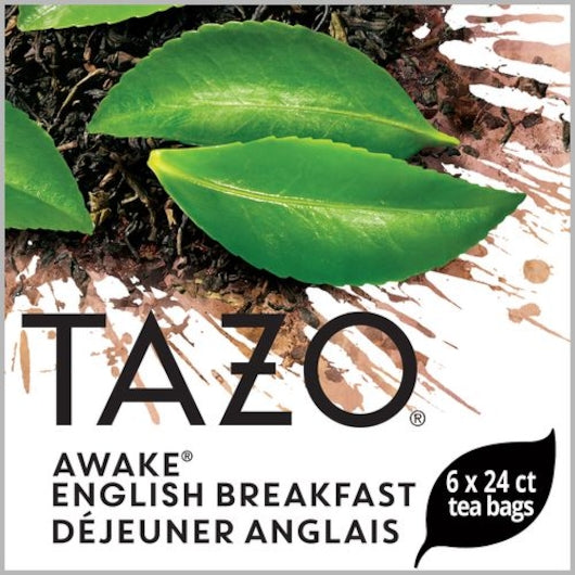 Tazo English Breakfast Tear Bag, 24 Piece- 6 Per Case.