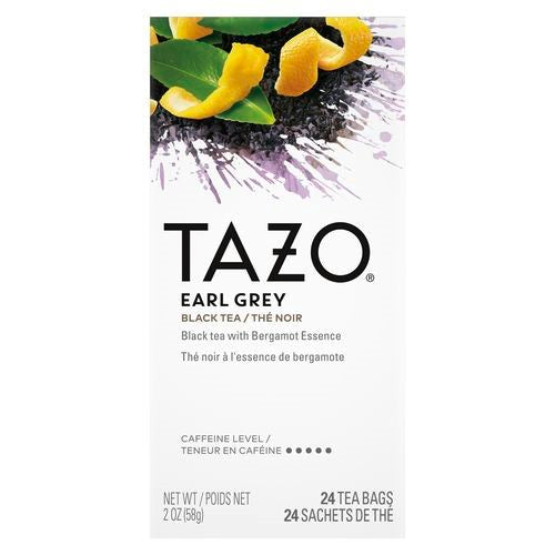 Tazo Earl Grey Hot Tea, 24 Piece- 6 Per Case.