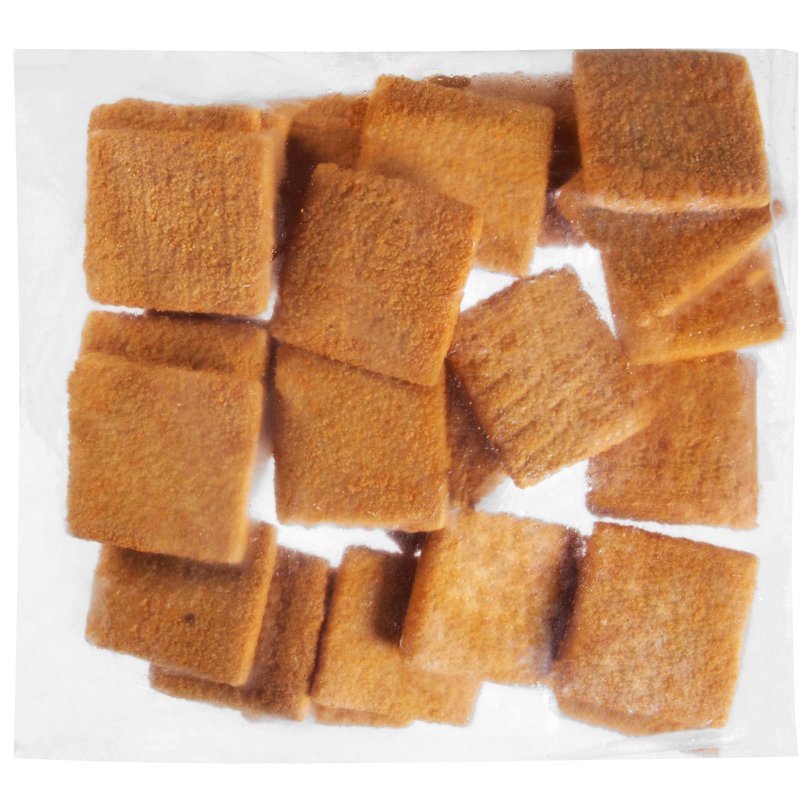 Pollock Wild Whole Grain Breaded Precooked Oven Ready 10 Pound Each - 1 Per Case.