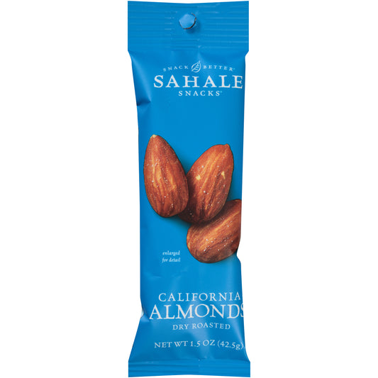 Sahale California Almond 1.5 Ounce Size - 18 Per Case.