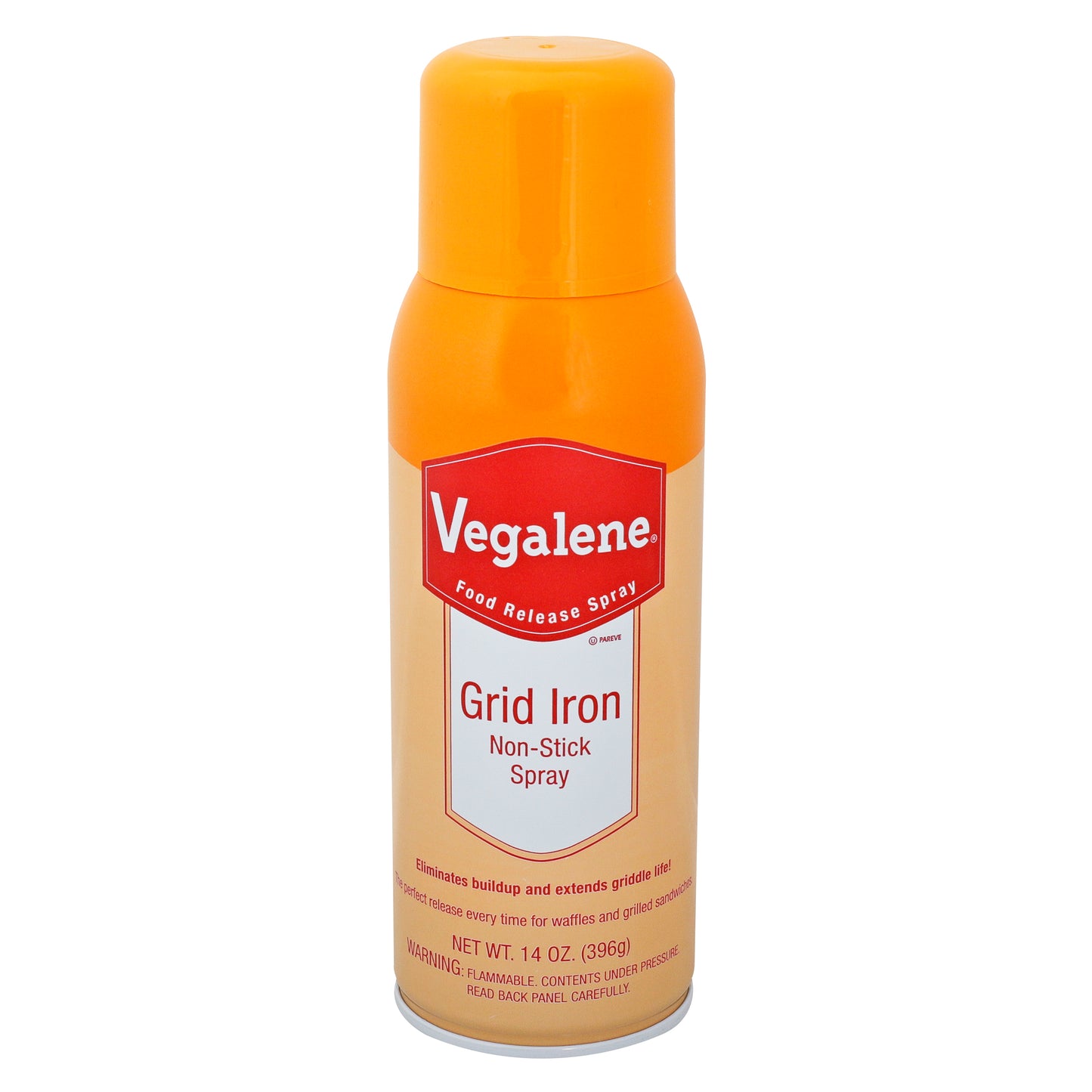 Vegalene Grid Iron Release And Pan Spray Aerosol 14 Ounce Size - 6 Per Case.