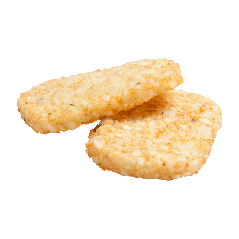 Simplot Traditional Hash Brown Patties2.816 Pound Each - 12 Per Case.