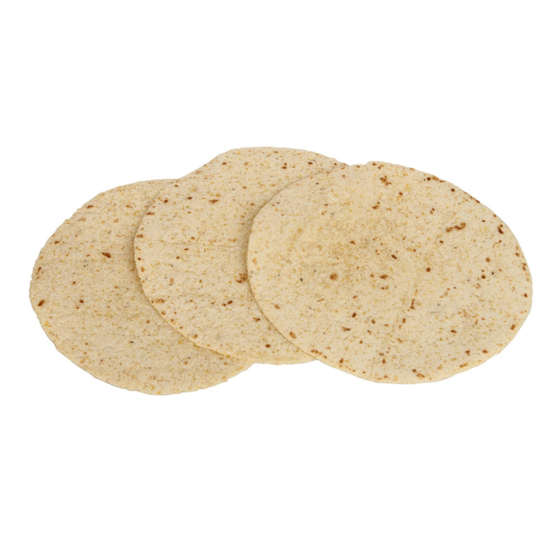 6" Pressed Mazina Tortillas 12 Count Packs - 24 Per Case.