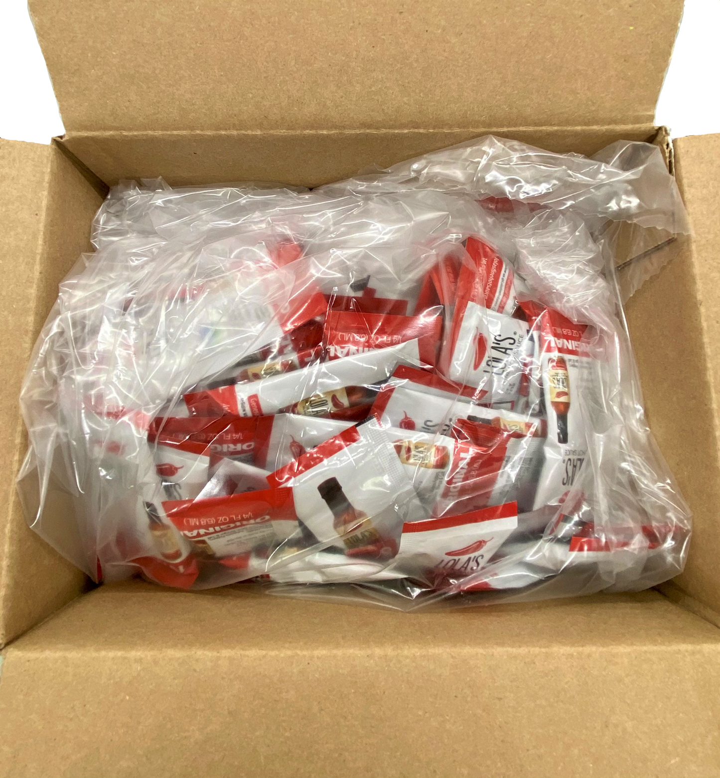 Lola's Fine Hot Sauce Hot Sauce Original Packets 200 Each - 3.13 Pound Per Case.