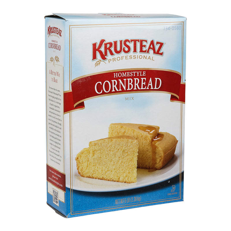 Krusteaz Professional Homestyle Cornbread Mix 5 Pound Each - 6 Per Case.