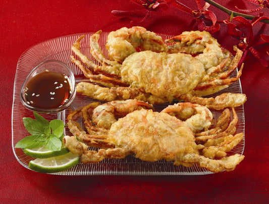 Tempura Soft Crab IQF Hotel Tkf 1.75 Ounce Size - 48 Per Case.