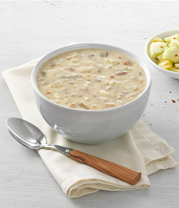 Kettle Cuisine Loaded Potato Frozen Soup 4 Pound Each - 4 Per Case.