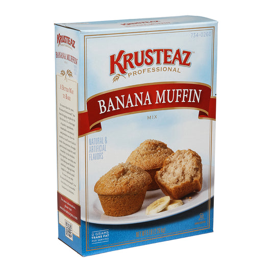 Krusteaz Professional Banana Muffin Mix 5 Pound Each - 6 Per Case.