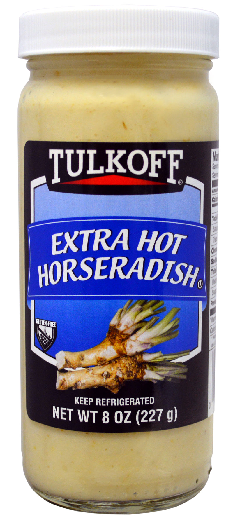 Tulkoff® Extra Hot Horseradish 8 Ounce Size - 12 Per Case.