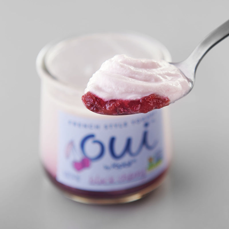 Oui™ By Yoplait® French Style Yogurt Black Cherry 5 Ounce Size - 8 Per Case.