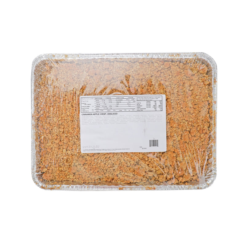 Crisp Apple Cinnamon Crumble Frozen 4.31 Pound Each - 4 Per Case.