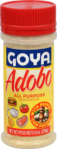 Goya Adobo All Purpose Seasoning 8 Ounce Size - 24 Per Case.