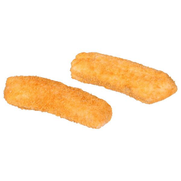 Value Fish Fingers Breaded Formed Oven Ready Frozen 10 Pound Each - 1 Per Case.