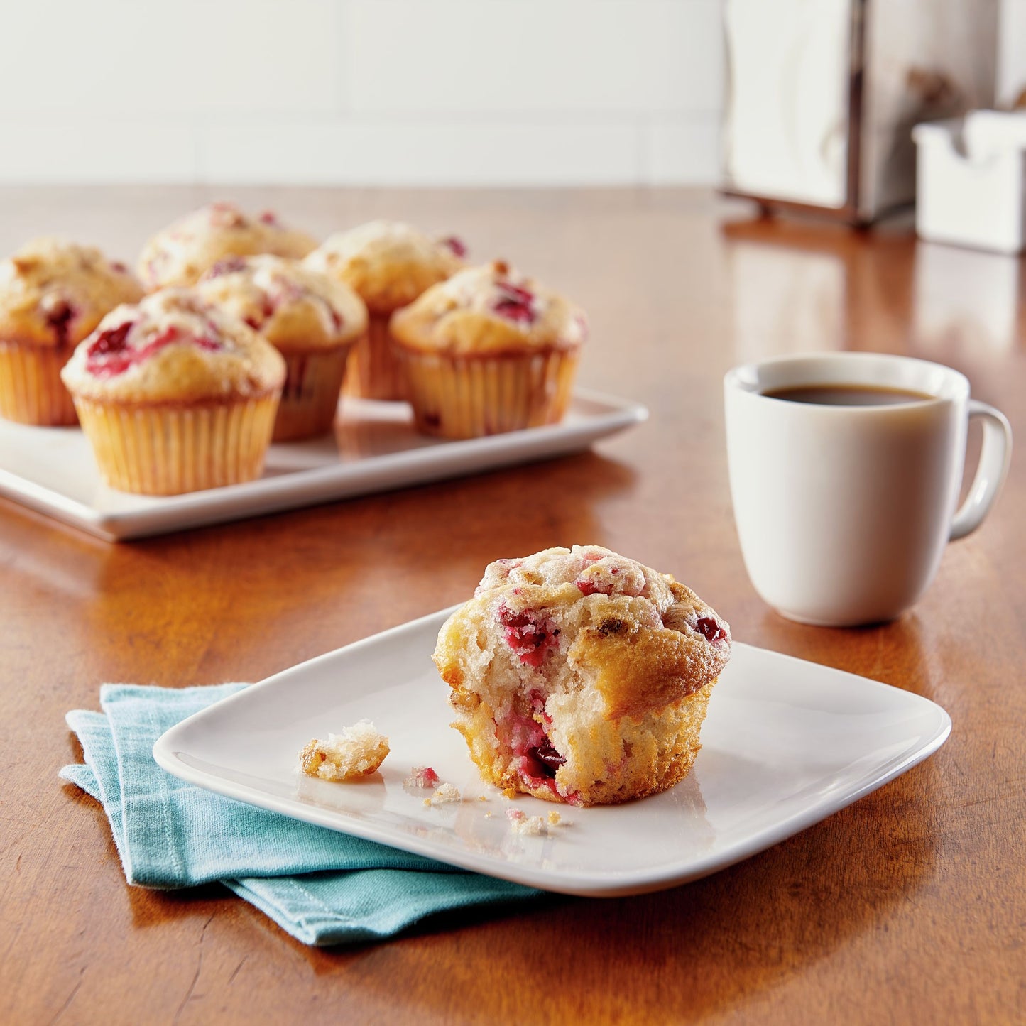 Pillsbury™ Frozen Muffin Batter Pail Cranberry Nut 18 Pound Each - 1 Per Case.