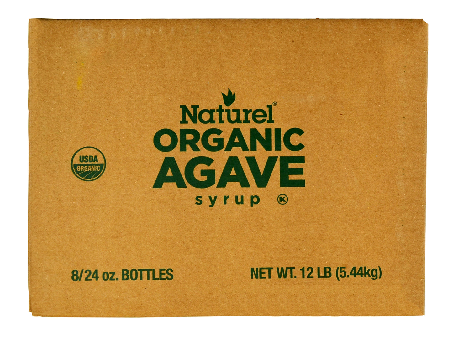 Naturel Organic Agave Light Bottle 24 Ounce Size - 8 Per Case.