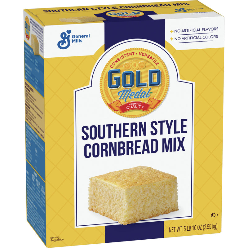 Gold Medal™ Bread Mix Southern Style Cornbread 5.62 Pound Each - 6 Per Case.