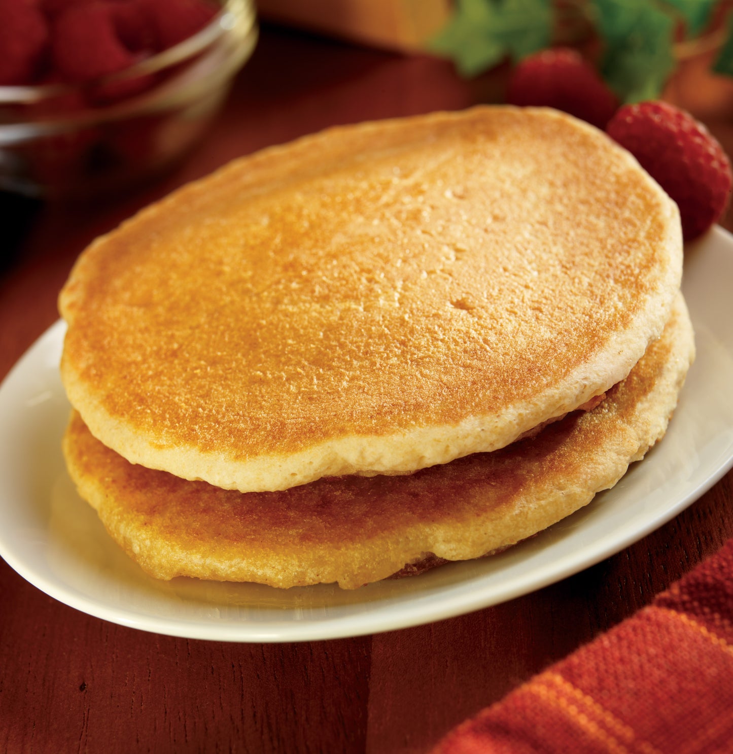 Pancakes With Cinnamon Whole Grain Pieces 0.188 Pound Each - 80 Per Case.