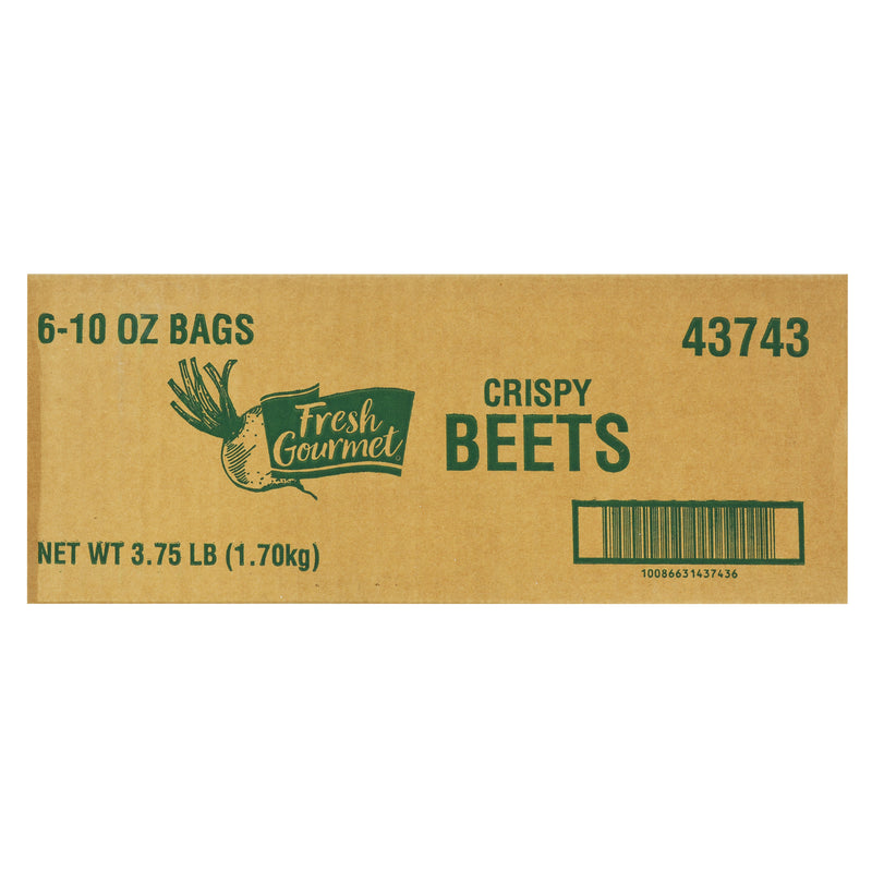 Fresh Gourmet Crispy Beets 10 Ounce Size - 6 Per Case.