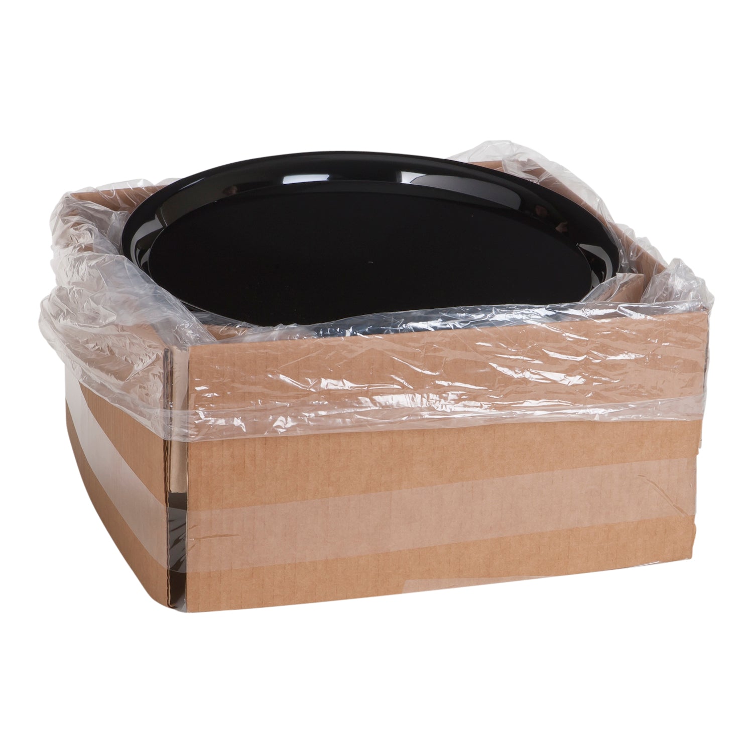 Checkmate 6" Round Tray Black25 Each - 1 Per Case.