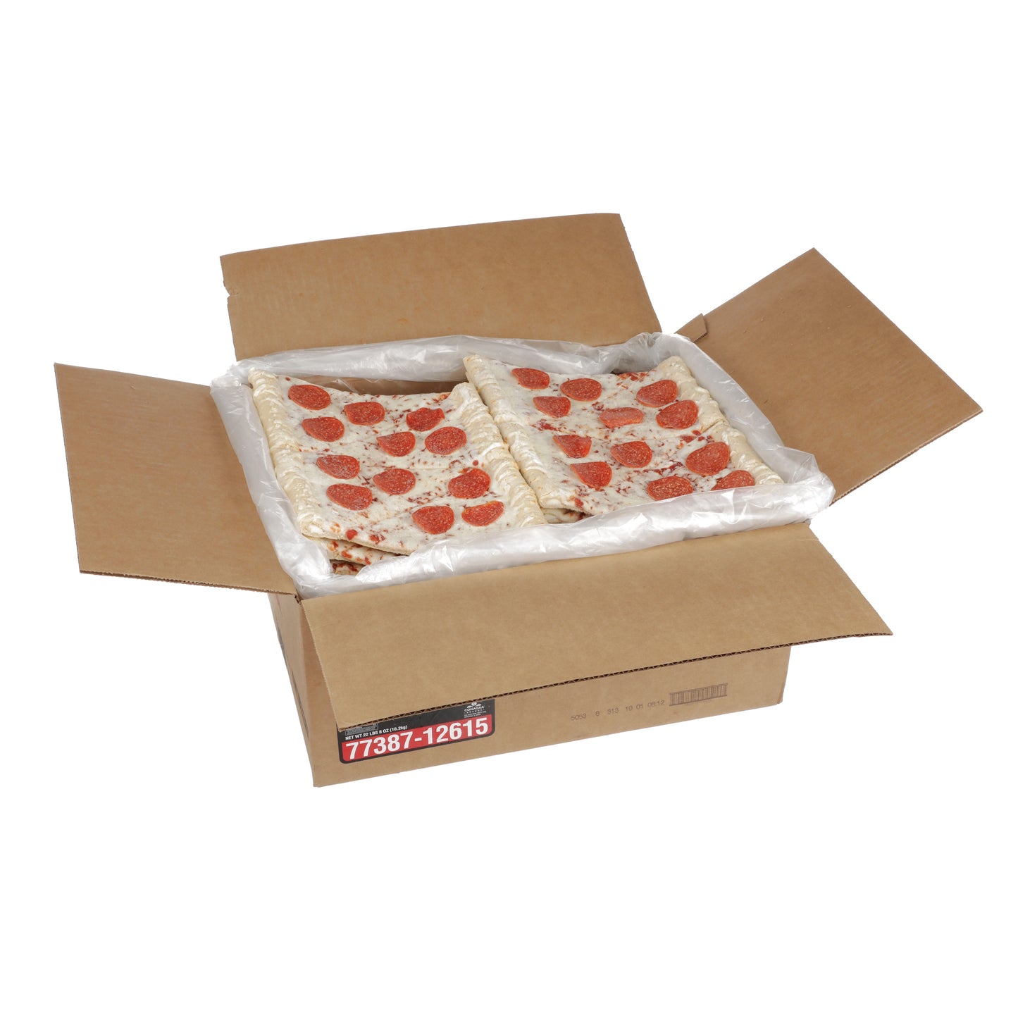 Stuffed Crust Pepperoni Reduced Fat Mozzarella Whole Grain 5 Ounce Size - 72 Per Case.