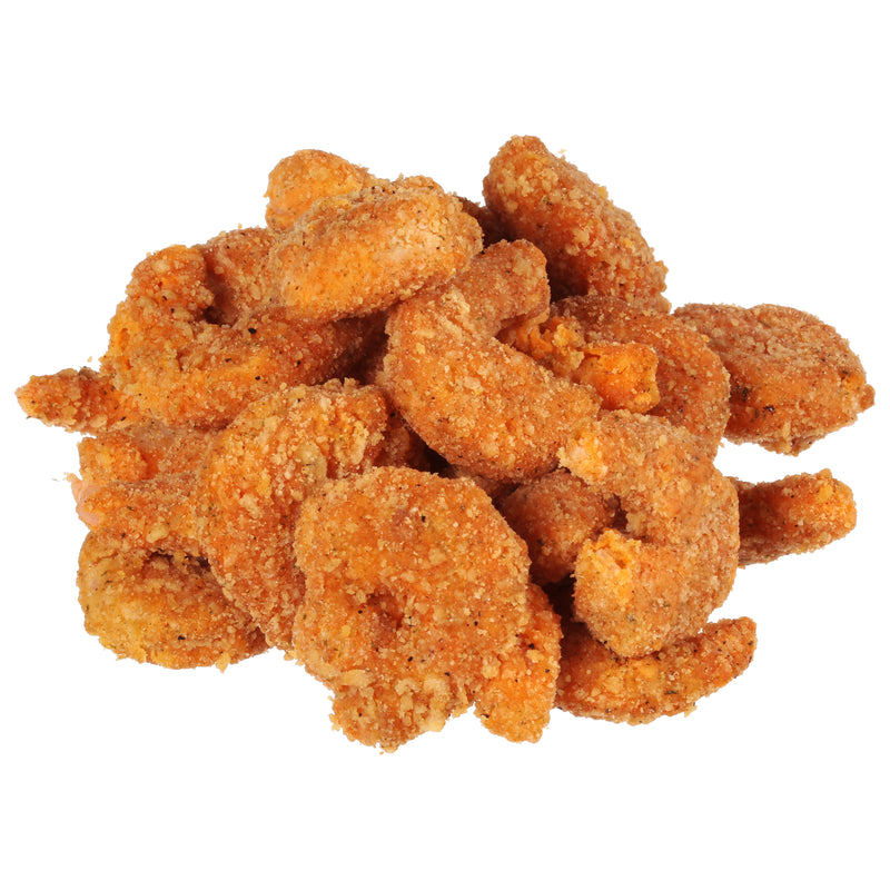 Ovencrunch Breaded Shrimp Buffalo Style 2.5 Pound Each - 4 Per Case.