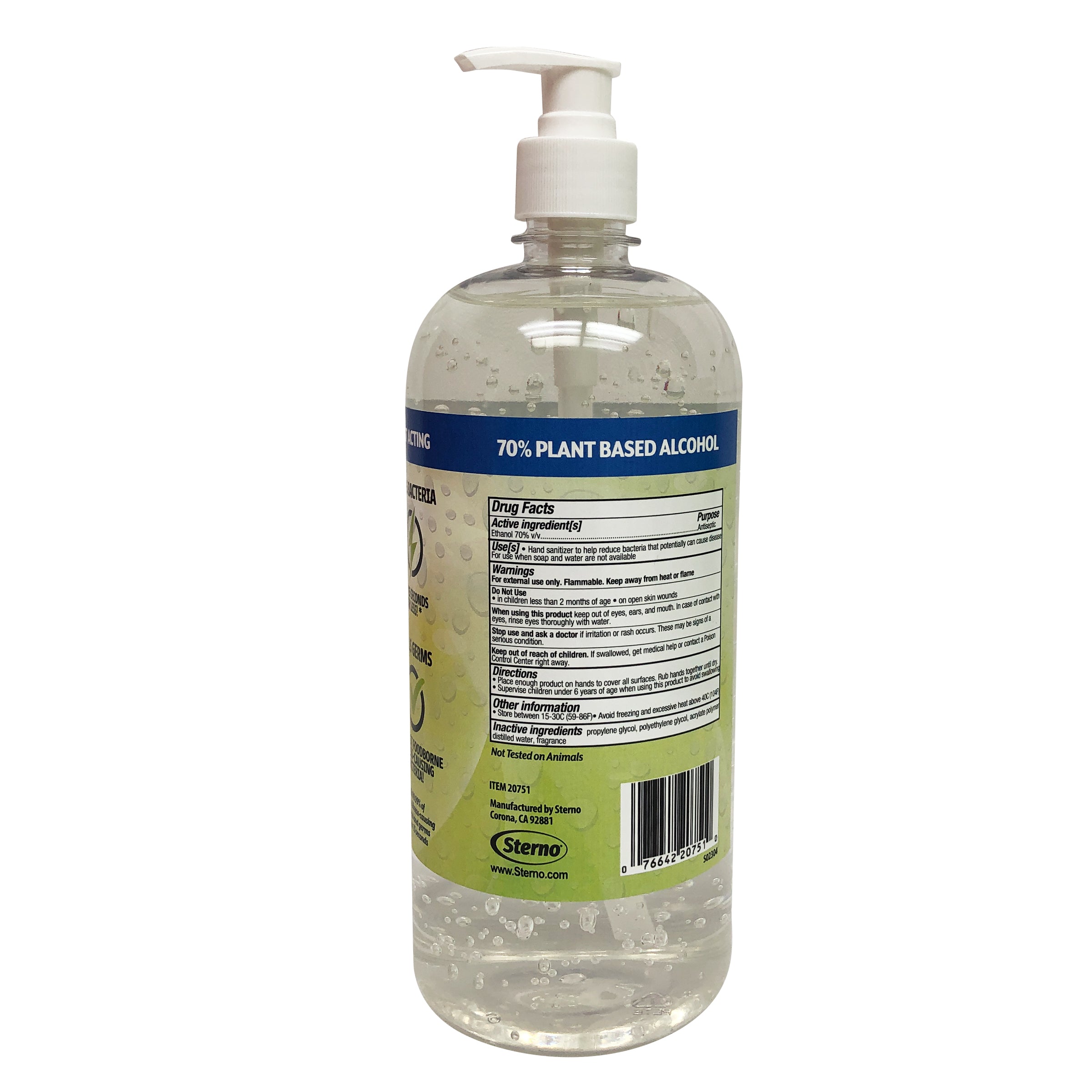 Hand Sanitizerperformance Formula 8 Each - 1 Per Case.