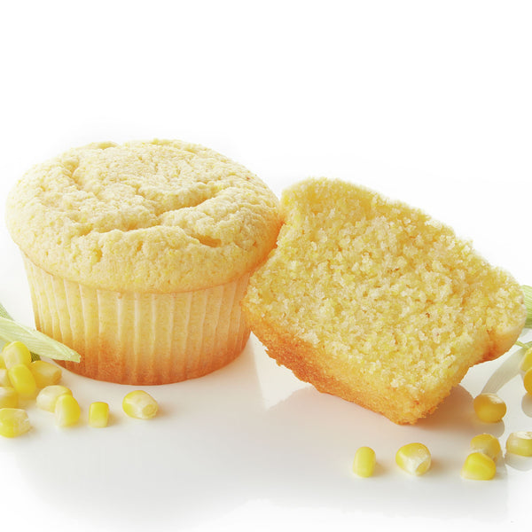 Pillsbury™ Place & Bake™ Frozen Muffindough Puck Corn Muffin 20.25 Pound Each - 1 Per Case.