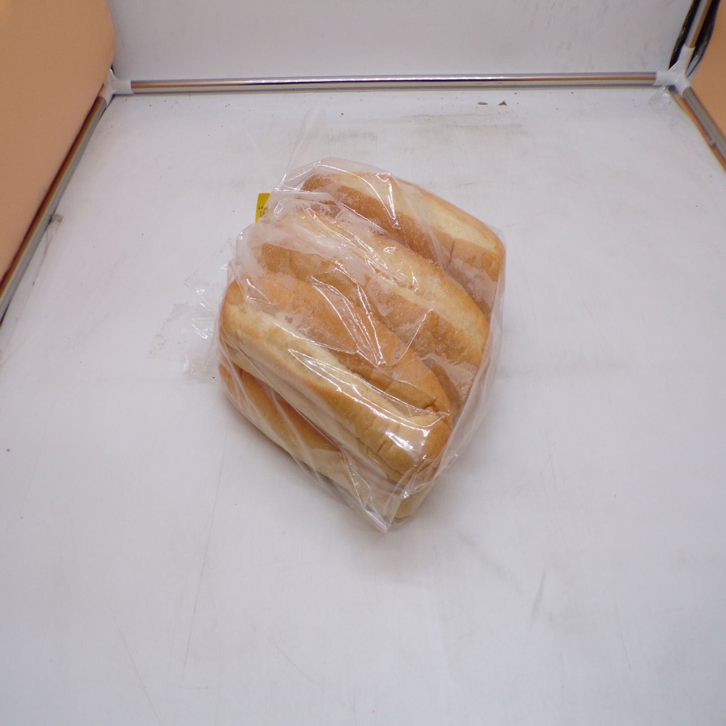 Roll White Hinged Hoagie Submarine " Frozen 12 Each - 12 Per Case.