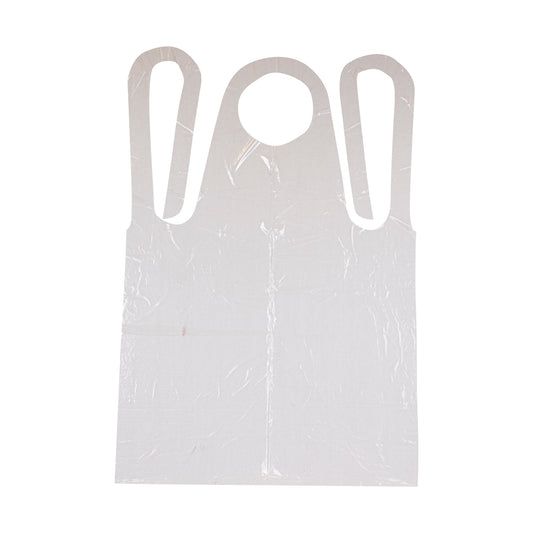 Neatgards Medium Duty Smooth Clear Poly Apron 200 Each - 1 Per Case.