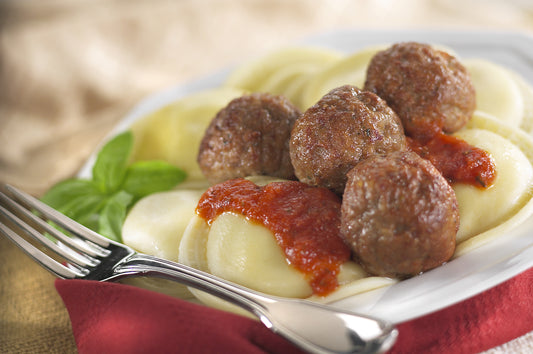 Ckd Beefchicken Meatball 5 Pound Each - 2 Per Case.