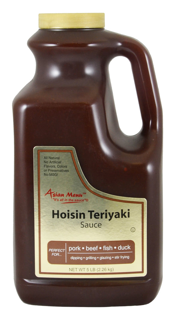 Asian Menu Hoisin Teriyaki Sauce All Natural 0.5 Gallon - 4 Per Case.