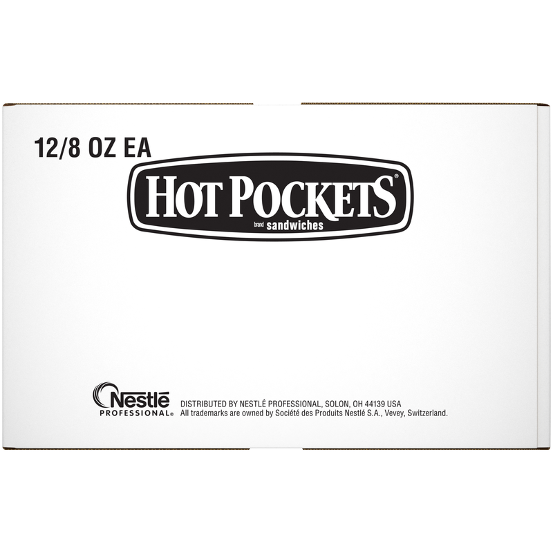 Hot Pockets Meatballs & Mozzarella 8 Ounce Size - 12 Per Case.