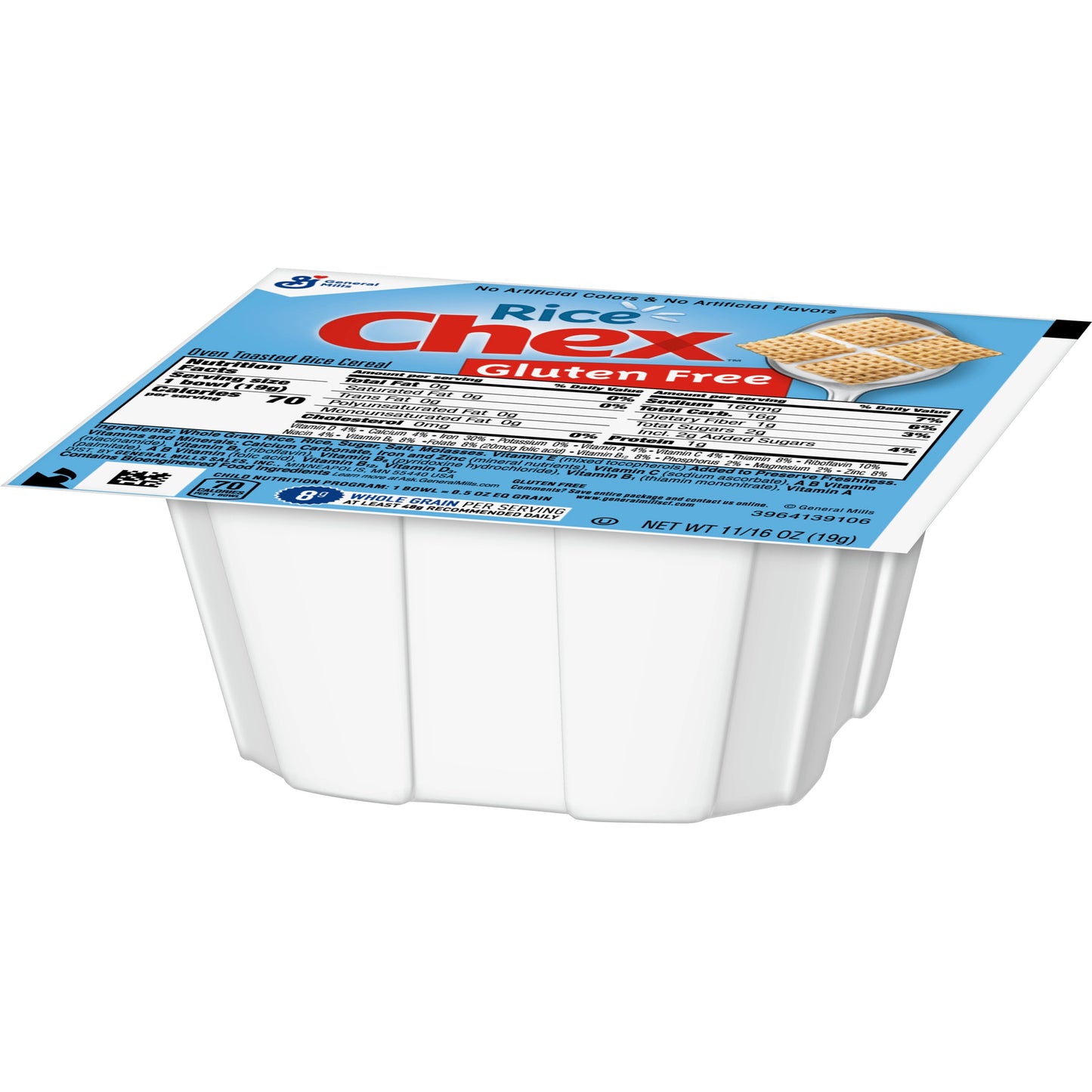 Rice Chex™ Cereal Single Serve Bowlpak 0.69 Ounce Size - 96 Per Case.