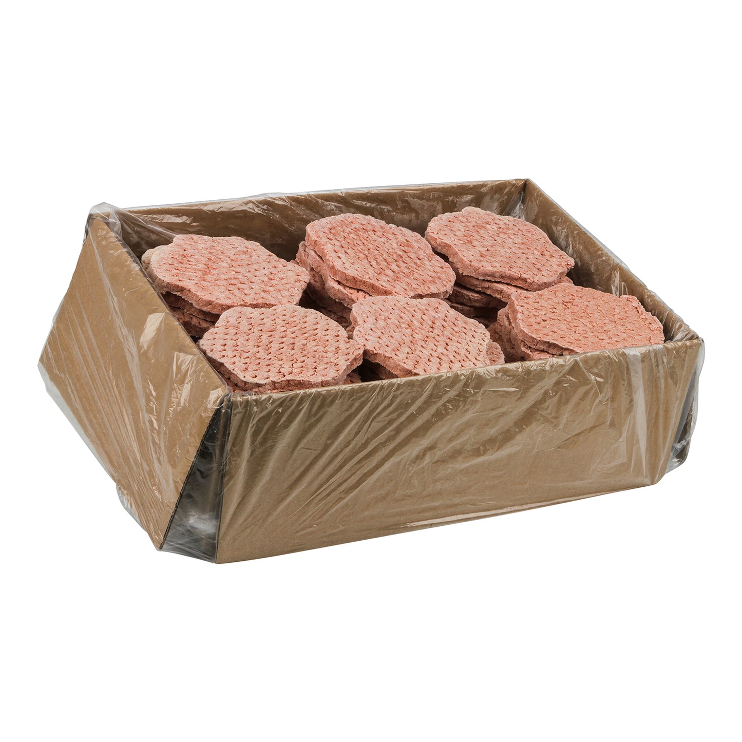 Ground Beef Patty 4 Ounce Size - 60 Per Case.