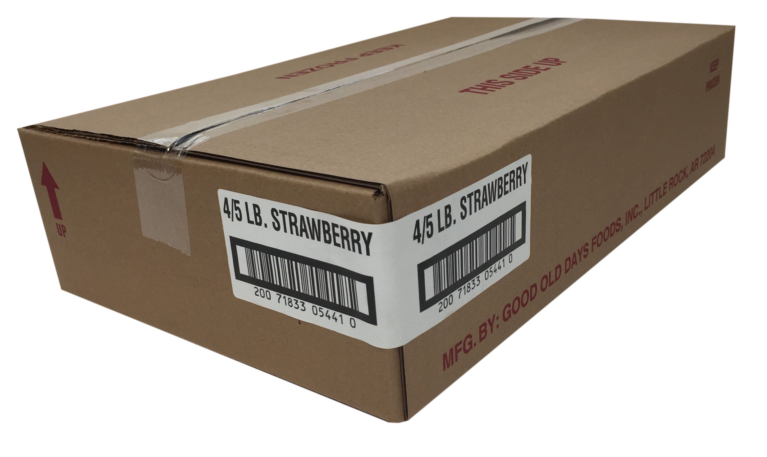 Strawberry Cobbler 5 Pound Each - 4 Per Case.